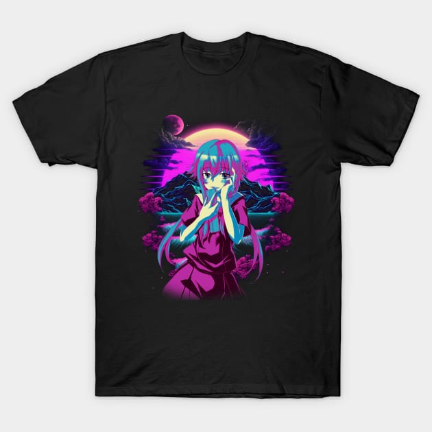 Mirai Nikki Twisted Reality T-Shirt by A Cyborg Fairy